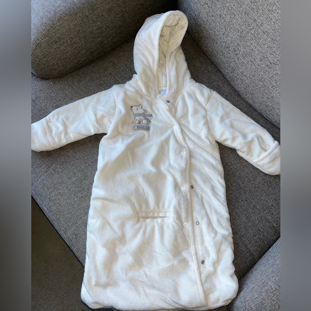 Infant car seat jacket size 6 months